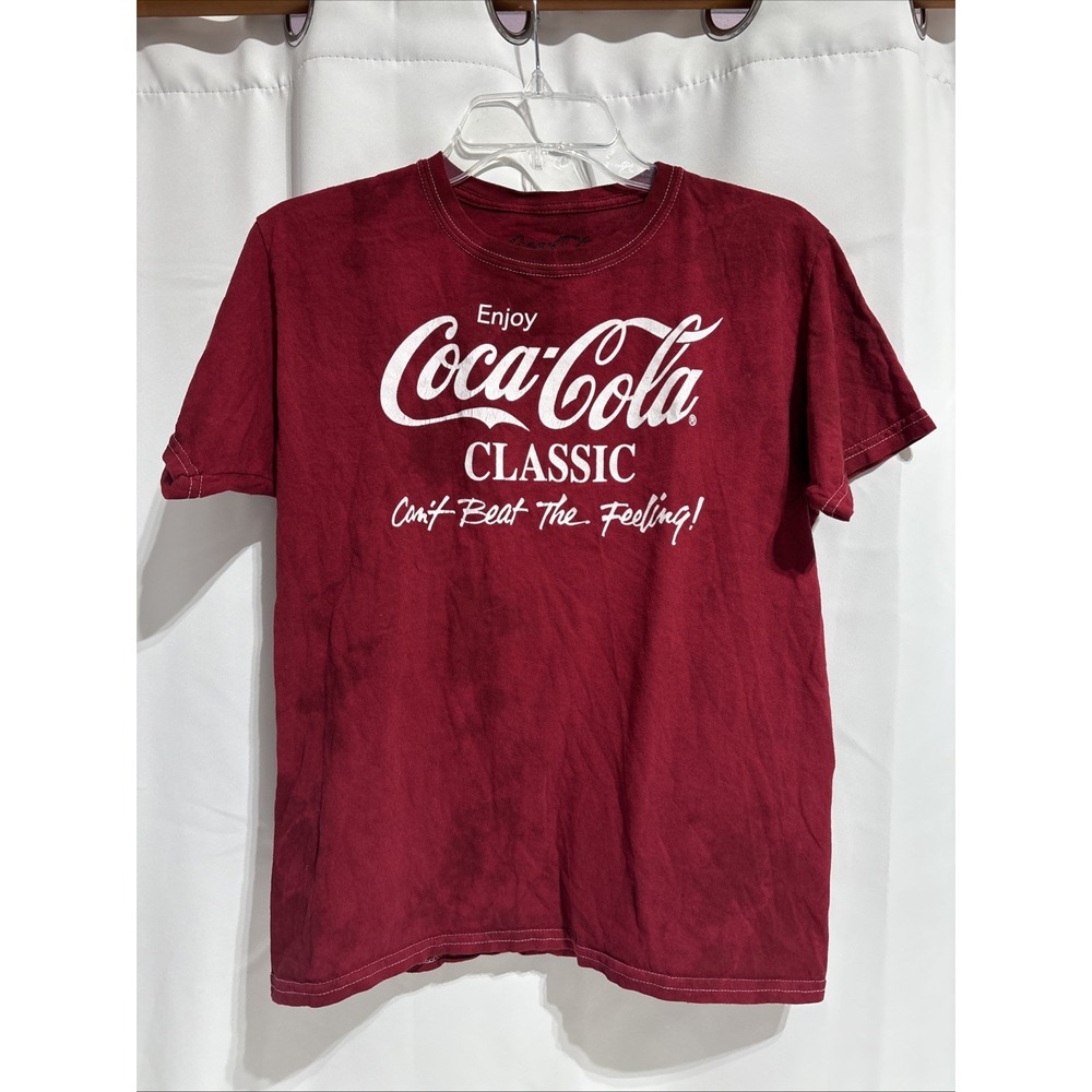 Enjoy Coca-Cola Classic Can't Beat The Feeling Shirt Size XS Red‎
